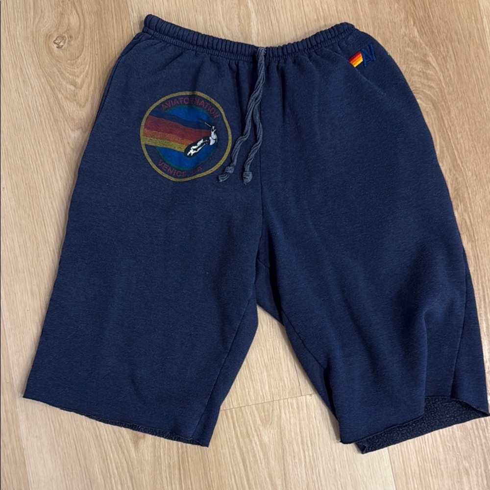 Aviator Nation Navy Blue Men's Shorts